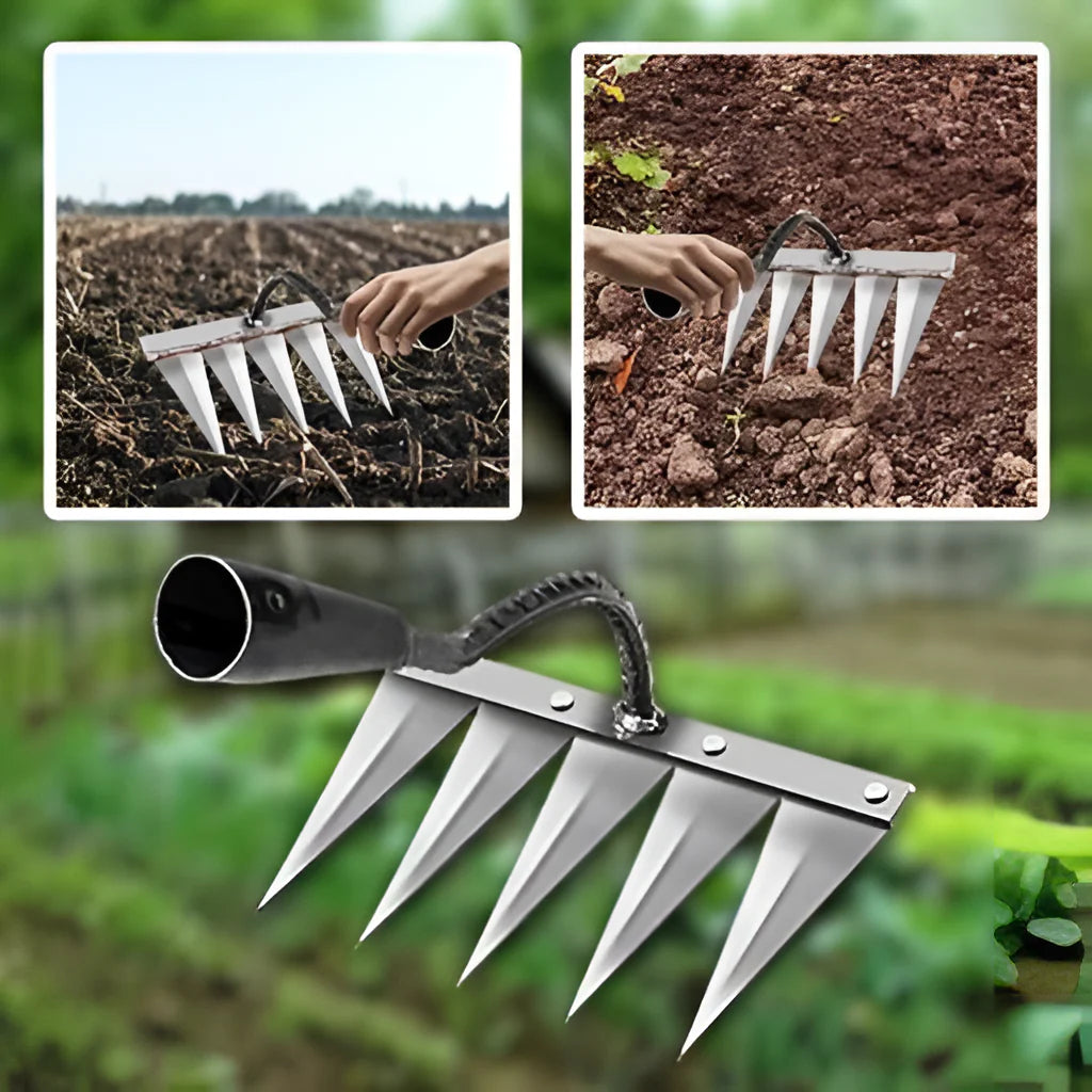 Five Teeth Weeding Tool - 50 % Off Today