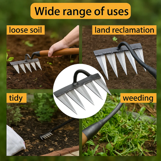 Five Teeth Weeding Tool - 50 % Off Today