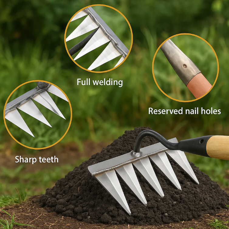 Five Teeth Weeding Tool - 50 % Off Today