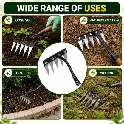 Five Teeth Weeding Tool - 50 % Off Today