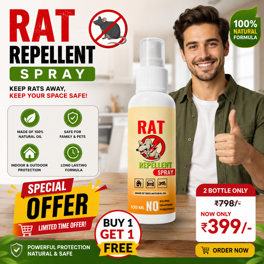 Rat Repellent Spray – Natural Rodent Repellent